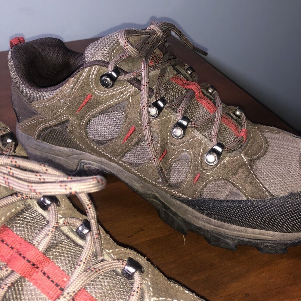 EVEREST Mens Leather Brown Hiking Boots Size 12 Ankle Utility‎ Outdoors - Picture 12 of 13